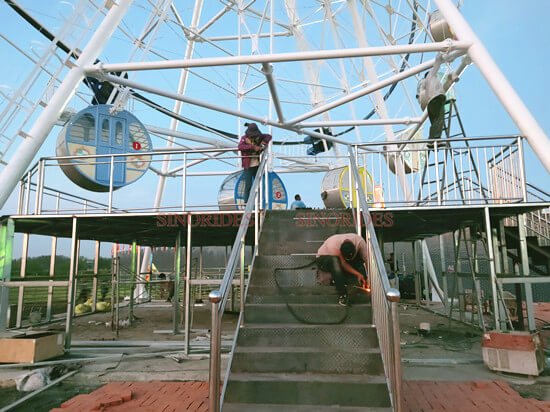 Sinorides Ferris wheel Welding