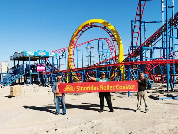Sinorides Roller Coaster Customer Case 2