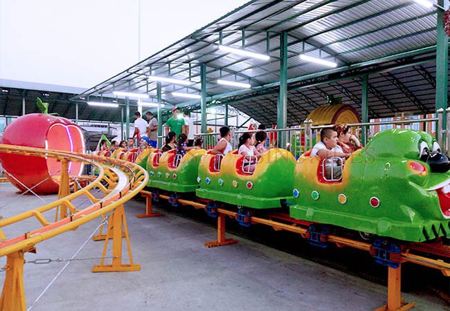 Sinorides Wack worm roller coaster for sale