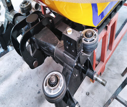 Sinorides roller coaster detail