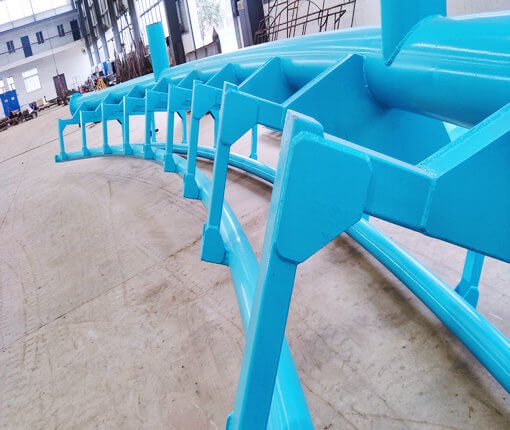 Sinorides roller coaster factory detail