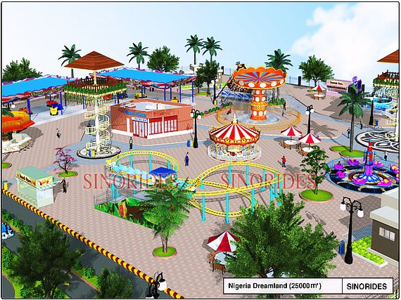 Sinorides theme park design project 2