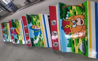 amusement rides for sale painting