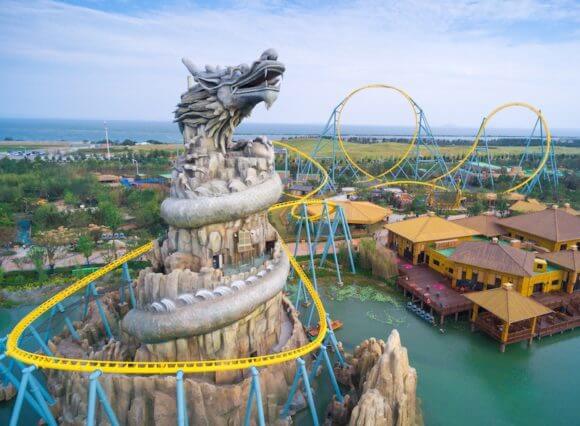 Parque de atracciones en China