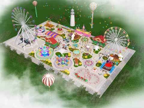 ¿Ayudan los fabricantes de paseos de parques de atracciones en el diseño del parque?