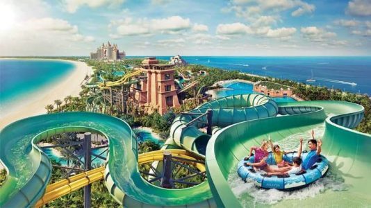 ¿Cuánto dinero se necesita para construir un parque acuático y de atracciones?