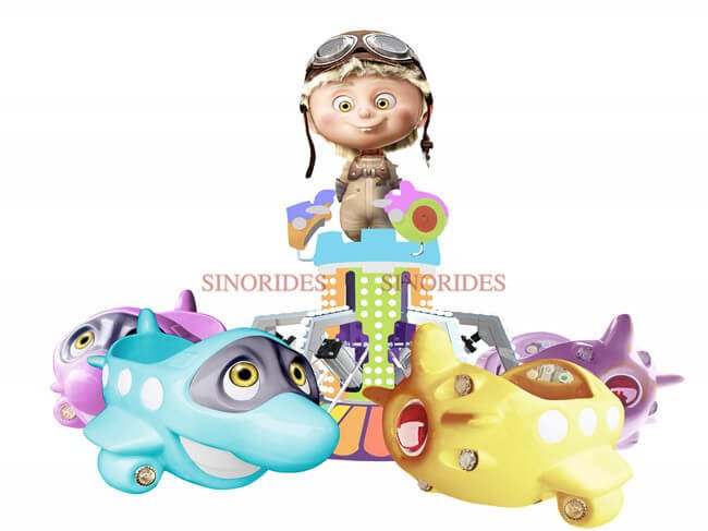 kiddie plane ride