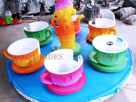 Sinorides 24 Seats Pink Tea Cup Ride For Sale