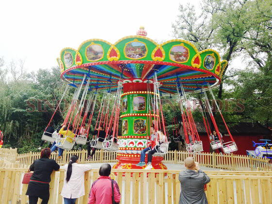 Sinorides 24 seats flying chair ride manufacturer
