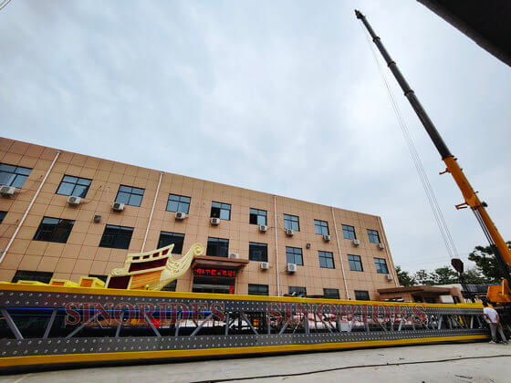 Sinorides drop tower rides manufacturer installation 2