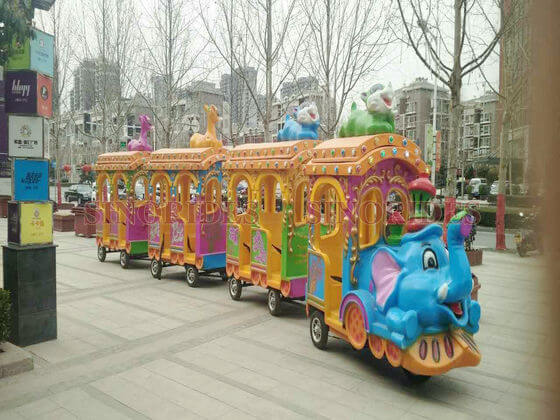 Sinorides 12 seats elephant trackless train for sale
