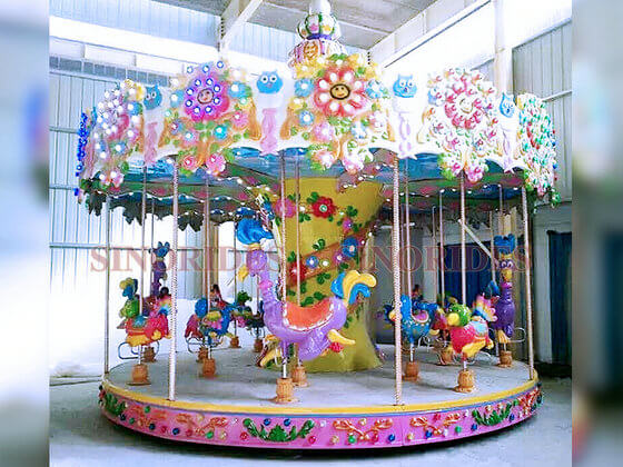 Sinorides 16 seats flying carousel for sale
