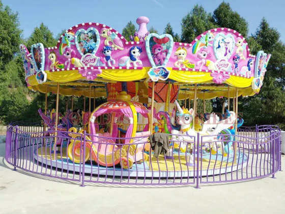 Sinorides 16 seats star carousel for sale