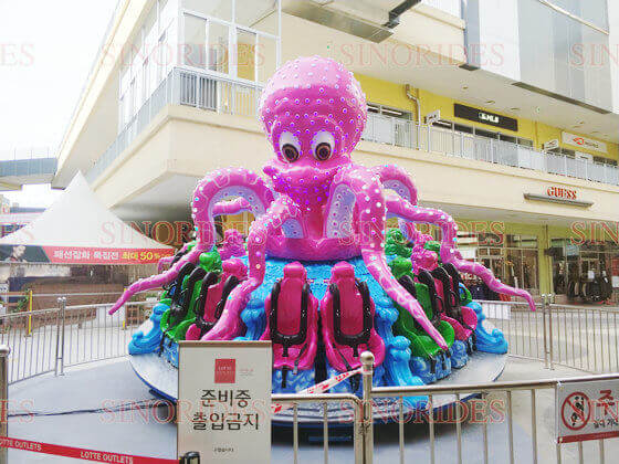 Theme Park Octopus Rides