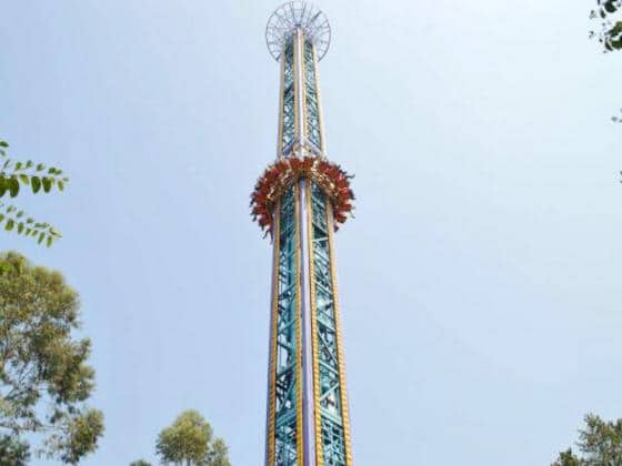 Sinorides 23m free fall tower ride for sale