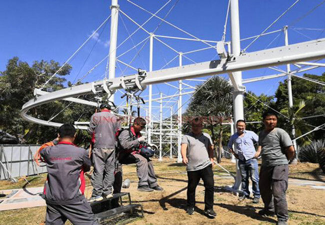 Zipline Roller Coaster installation
