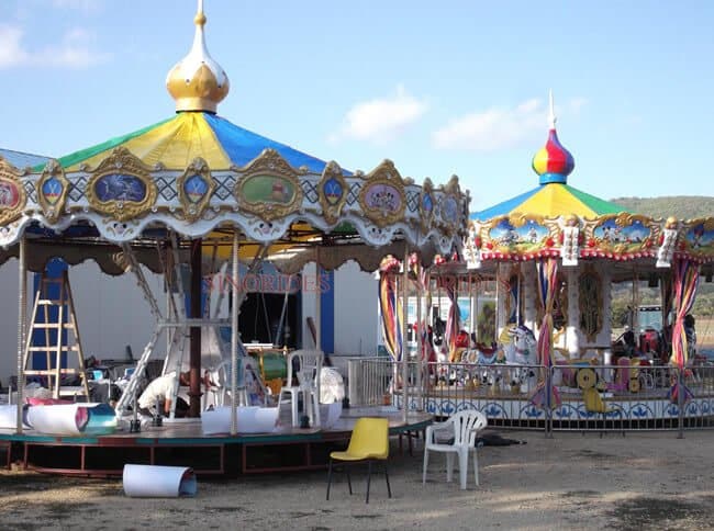 amusement Carousel ride for-sale-project