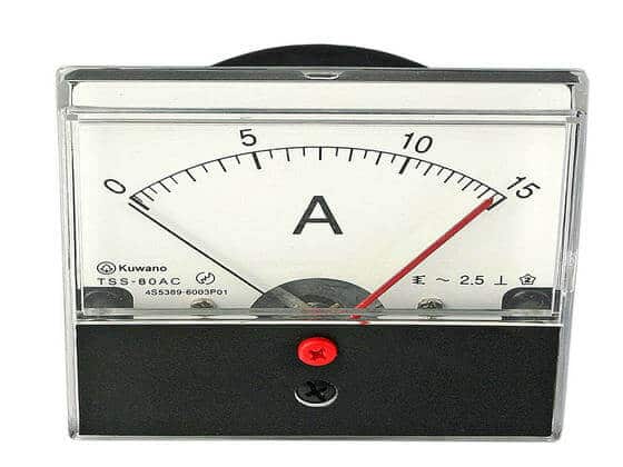 Amperímetro para la Atracción Barco Pirata