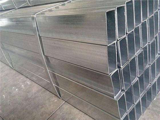 Tubo rectangular para la Atracción Barco Pirata