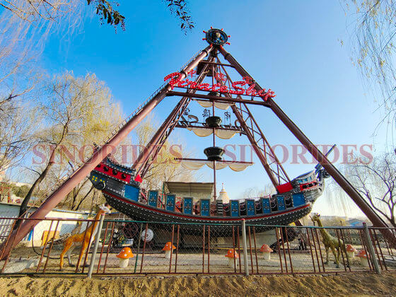 Sinorides pirate ship ride for sale case