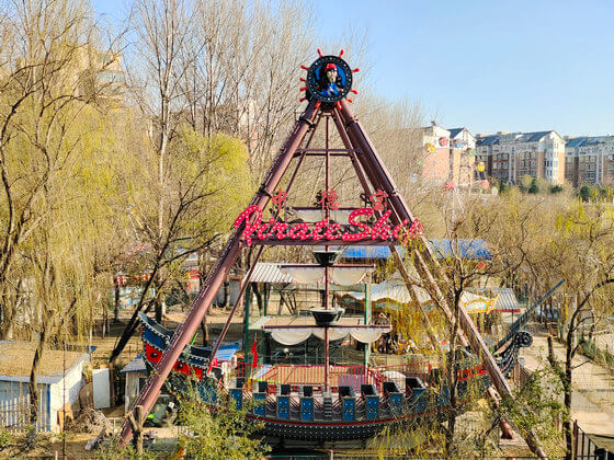 Sinorides pirate ship ride for sale park case